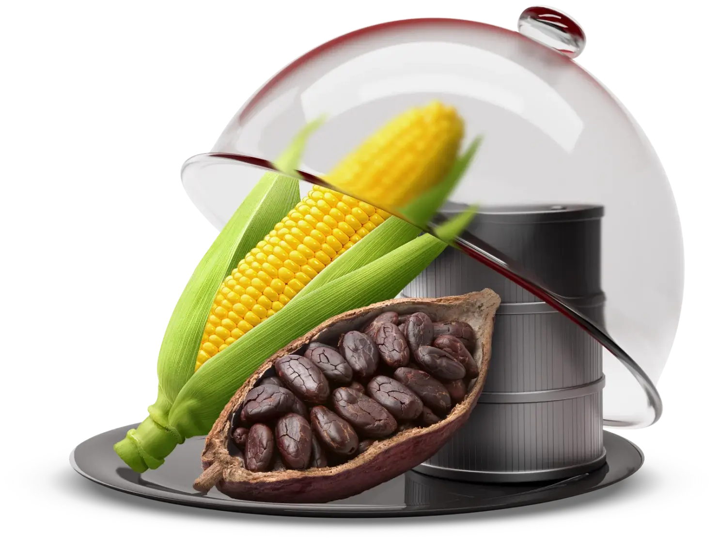 Commodities trading including oil gold and raw materials